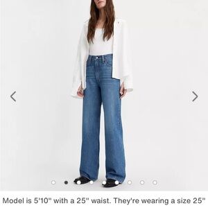 Levi’s ribcage wide leg